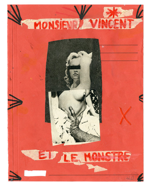 Monsieur Vincent 24 cm X 32 cm Mixed media Unique