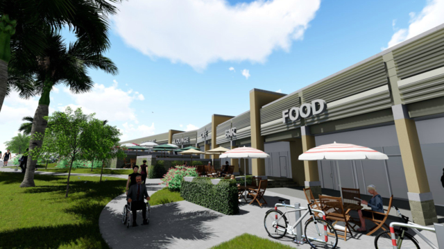 University Village Facade 