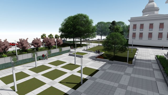 House Garage and Plaza Renovation