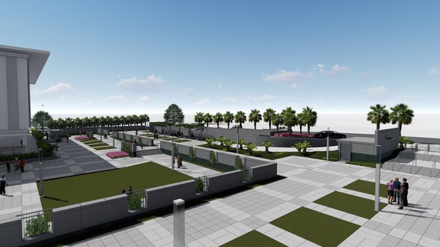 House Garage and Plaza Renovation