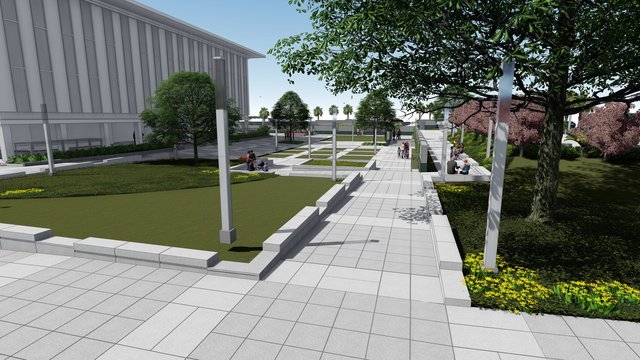 House Garage and Plaza Renovation