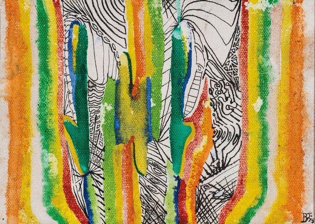 #240.Cob webs colour.1975.acrylic ink.5x7.jpg-2.jpg