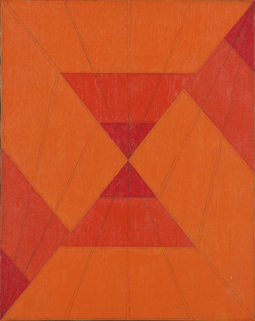 #118.Orange Progression.12_2_1975.Acrylic_Ink.20x16.jpg