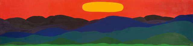 #189.Good Day Sun.1974.Acrylic.15x56.jpg.jpg