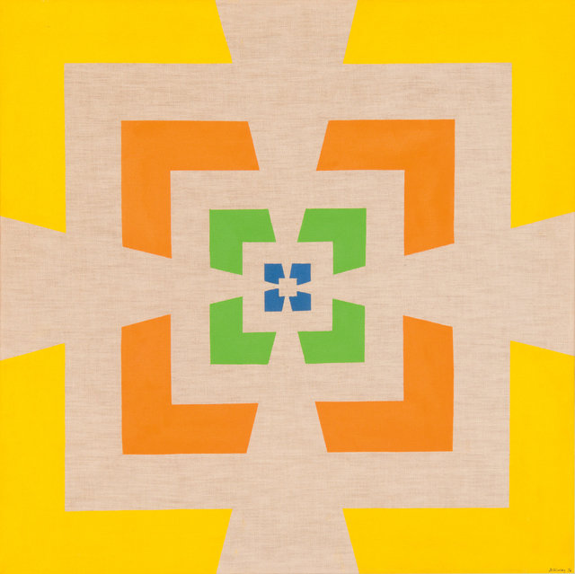 #33.Colour N Canvas-1976.Acrylic on raw canvas.24X24.jpg.jpg