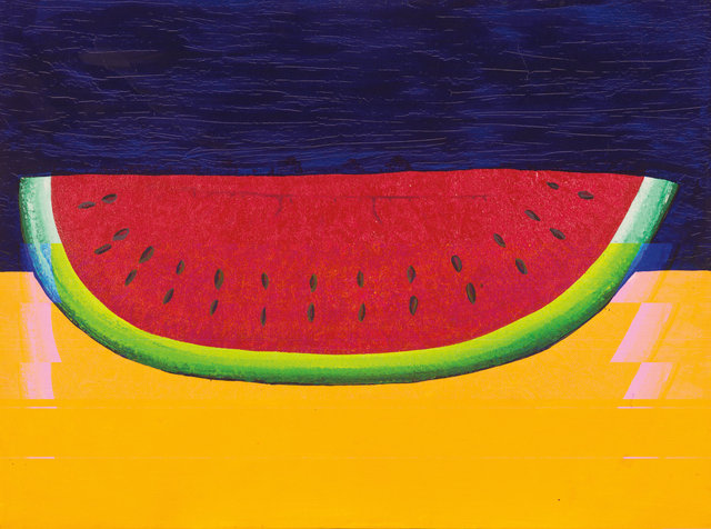 #151.What A Melon.1989.Acrylic.24x18.jpg