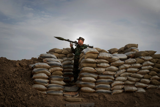 Peshmerga, Makhmour, Iraqi Kurdistan 2016