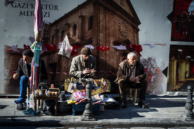 Peddlers, Gaziantep, Turkey 2014