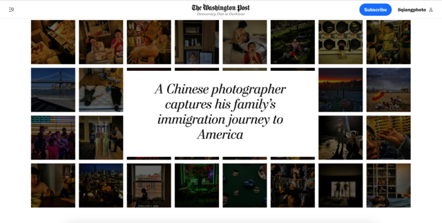 A Chinese photographer captures his family’s immigration journey to America