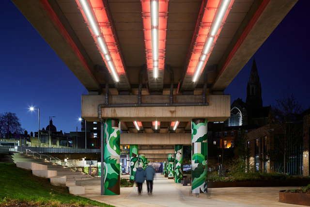 BROADMARSH NOTTINGHAM, DESIGNED BY MICHAEL GRUBB STUDIO