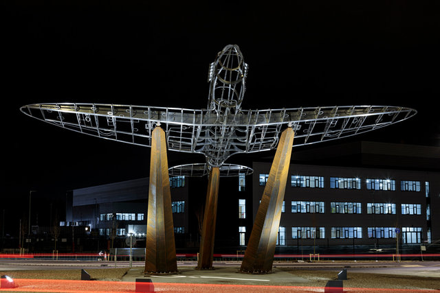 SPITFIRE SCULPTURE, STOKE-ON-TRENT