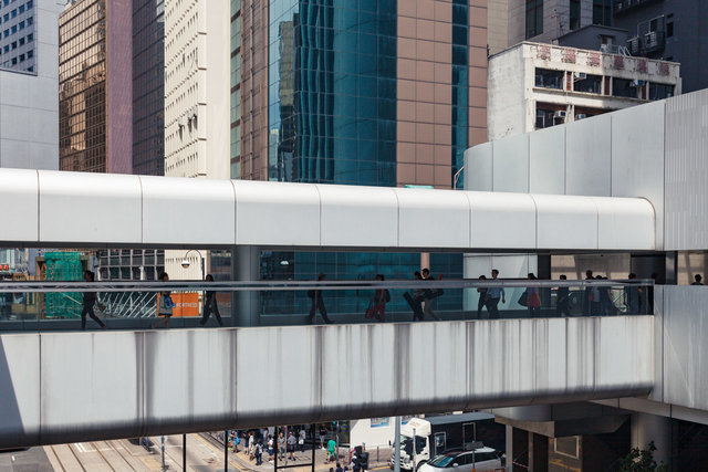 Central–Mid-Levels Escalator, Hong Kong