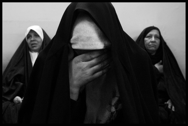 "Tchadors in Iraq" - 2003 - près de Babylone