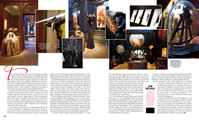 Departures Magazine, March, 2012