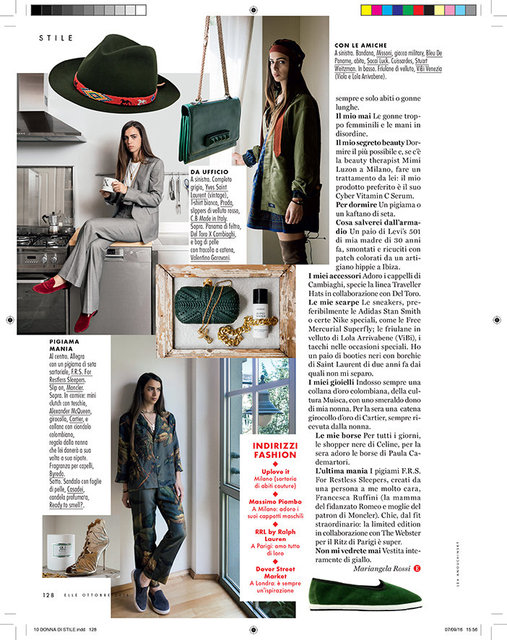 Elle Italia, October 2016