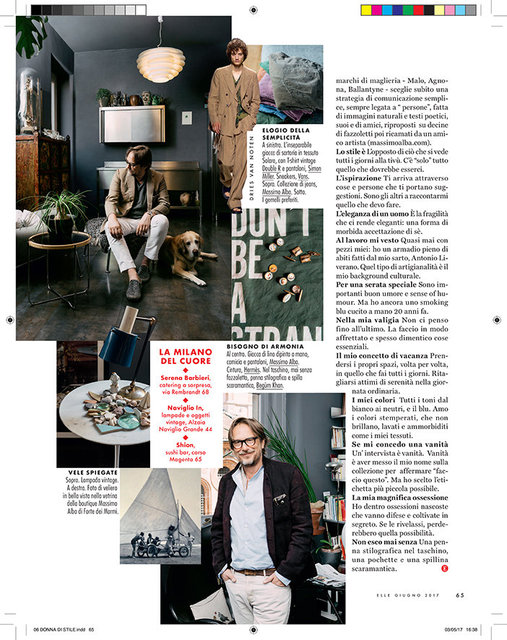 Elle Italia, Settembre 2017