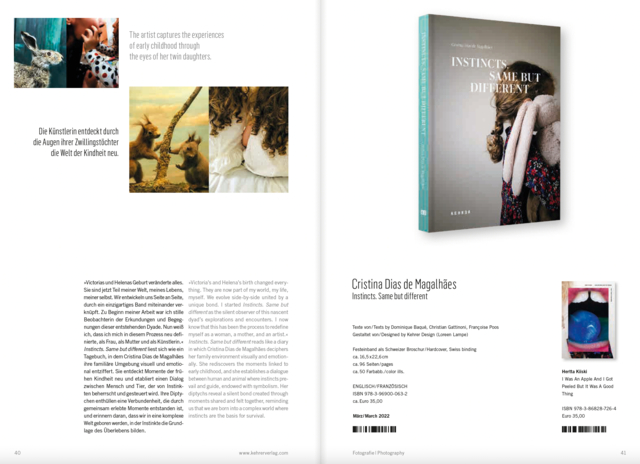 BOOK soon available (mid APRIL 2022) @Kehrer Verlag (Katalog p.40)