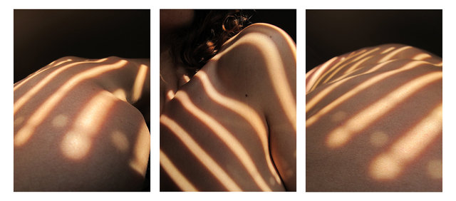 Tirage numérique sur dibond, 42 x 94 cm