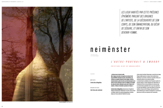 European Month of Photography Luxembourg CATALOGUE 2019, p.39.