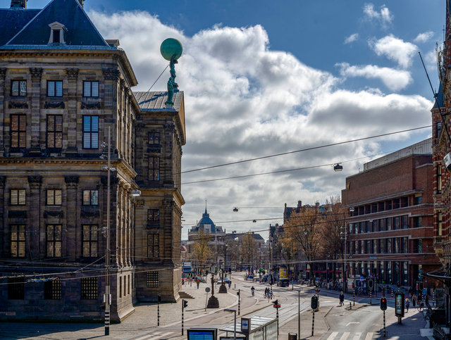 Nieuwezijds Voorburgwal 28 maart 2020 14:03