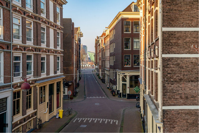 Peperstraat Rapenburg 27 maart 2020 17:57