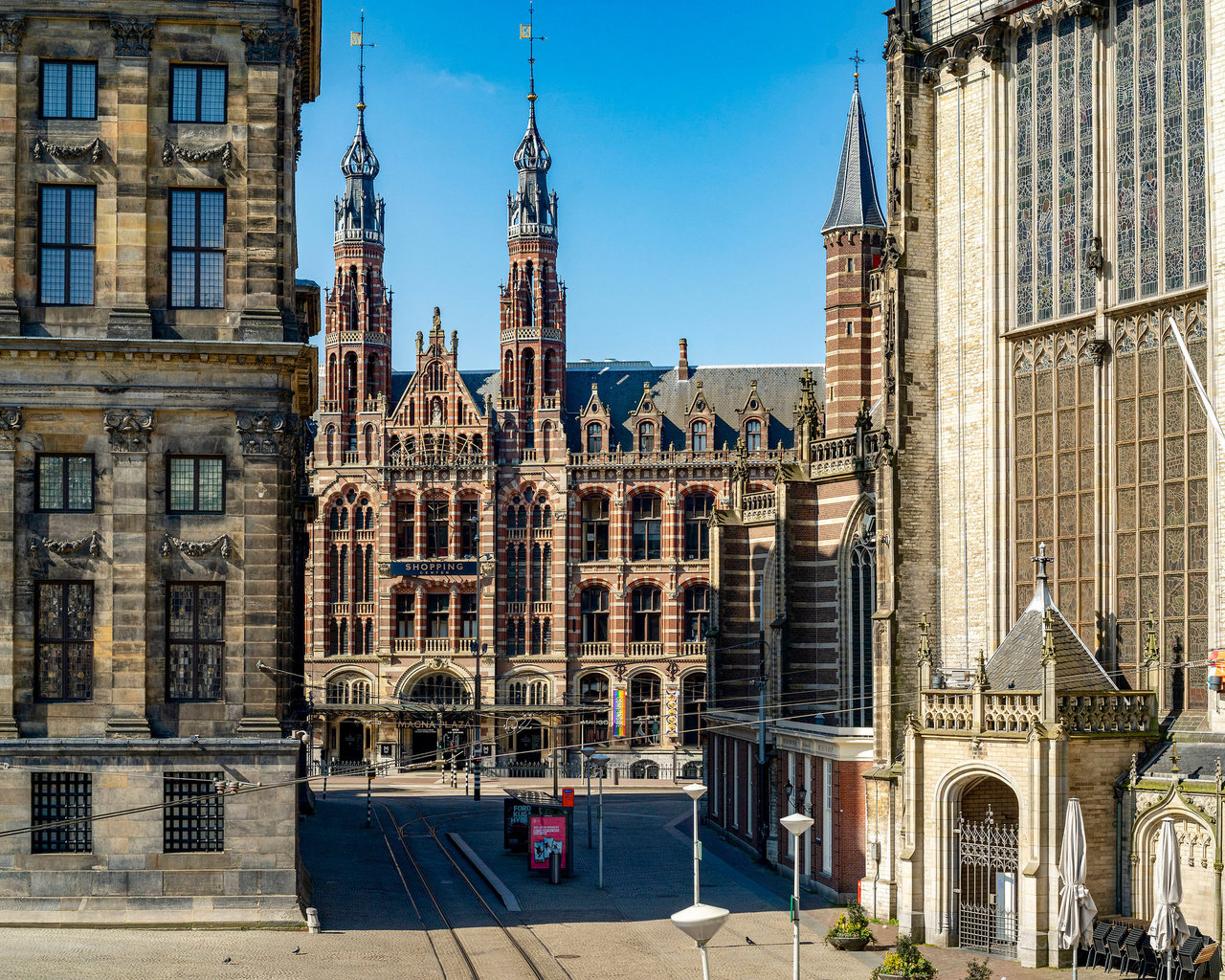 Het is stil in Amsterdam