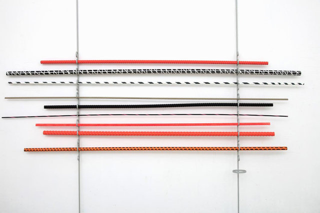 On The Ropes II, 2013, 258 x 310 x 15 cm