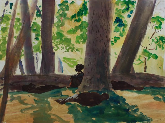 Resting by Day 22 x 29"