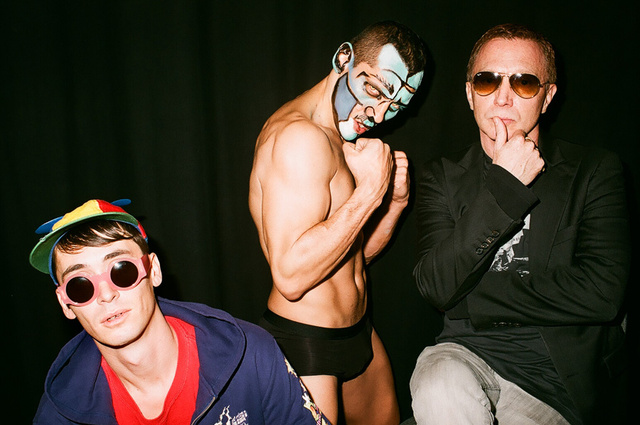 Cyril Duval, Luizo Vega and Bruce LaBruce in Pankow