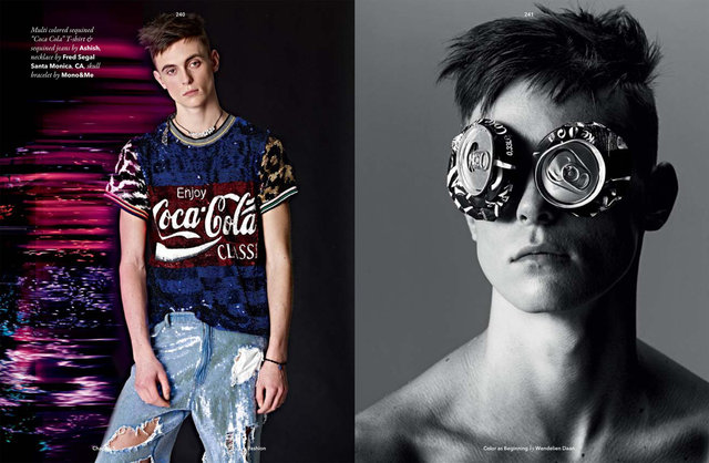 Fucking Young Museum Issue #4 with Styling by Jos van Heel beauty Irena Ruben