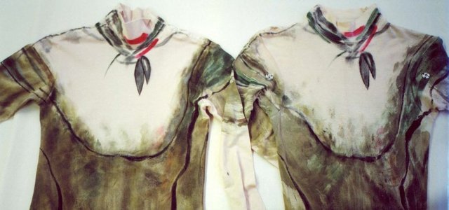 Flesh dyed and painted lycra body 2.jpg