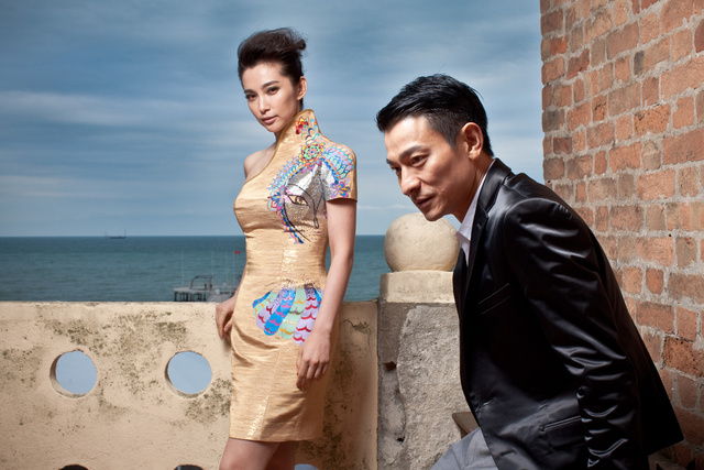 li bingbing and andy lau, actors