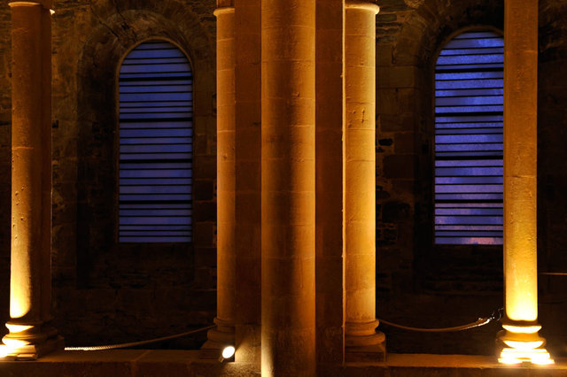 Vitraux de Soulages, abbatiale Ste Foy-Conques
