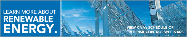 CNA web banner for renewable energy