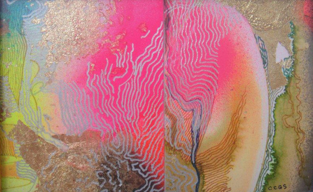 © 2012 Mayan Vignette (9) 6" x 4"