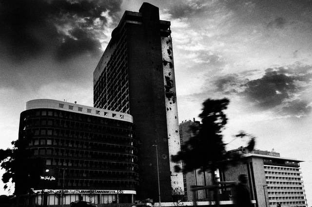 Remnants of the war of hotels