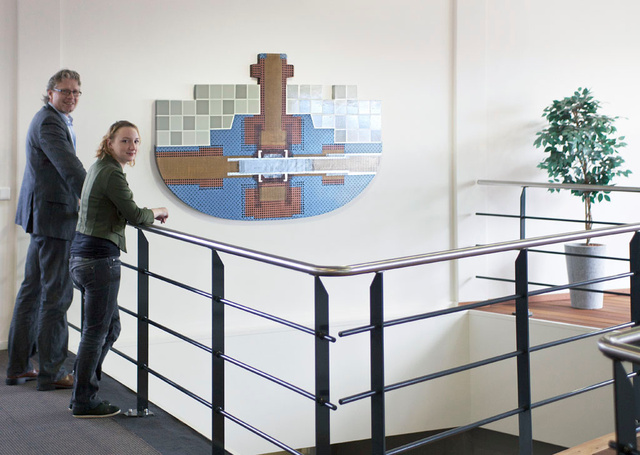 Schilderij op maat vr AEP Marine Parts i.o.v. ArtXtra