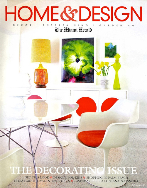 Cover Miami Herald- Designer Doug Meyer