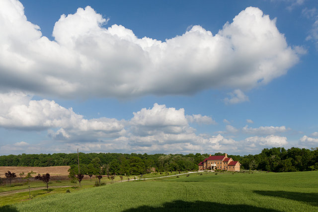 Federal Style Maryland Modern Home<br>By Ronald Johnston & Associates, Architects