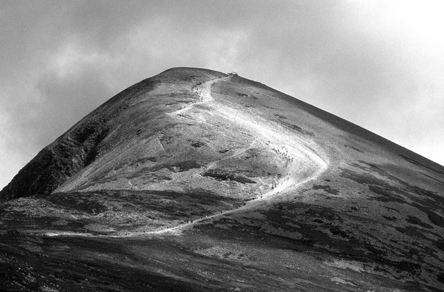 Croagh Patrick, la montagne sacrée des irlandais, 2003