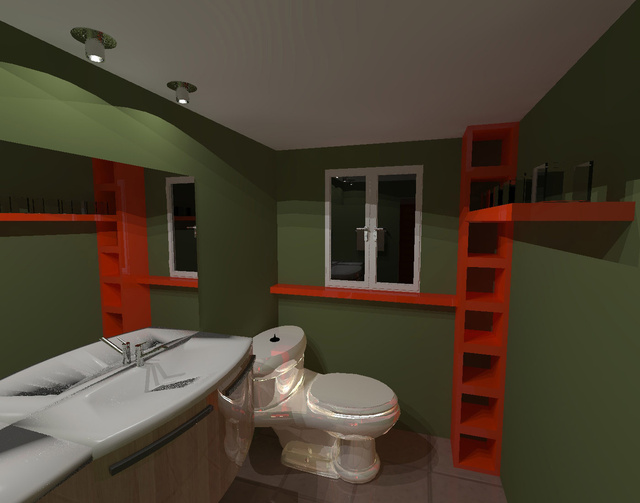 Private house. Bathroom