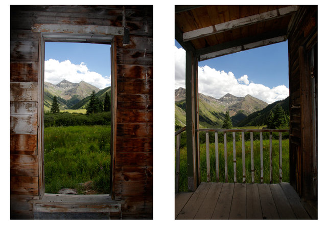 Ghost Town at Animas Forks, Colorado