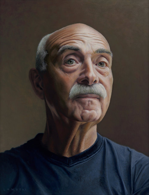 Portret van Aad, 2015