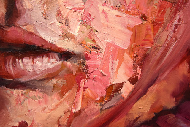 (Detail) Goodbye Horses (Red Queen I)