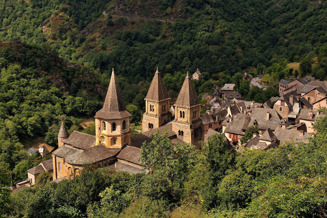 Le village de Conques