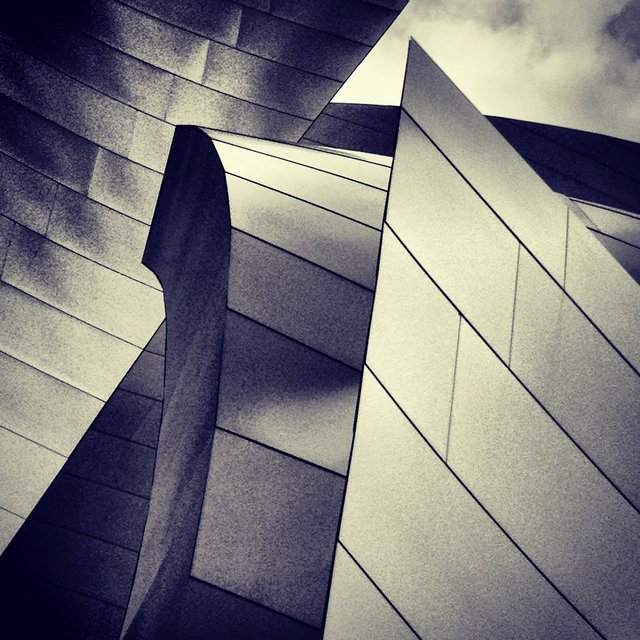 WALT DISNEY CONCERT HALL - B&W 1