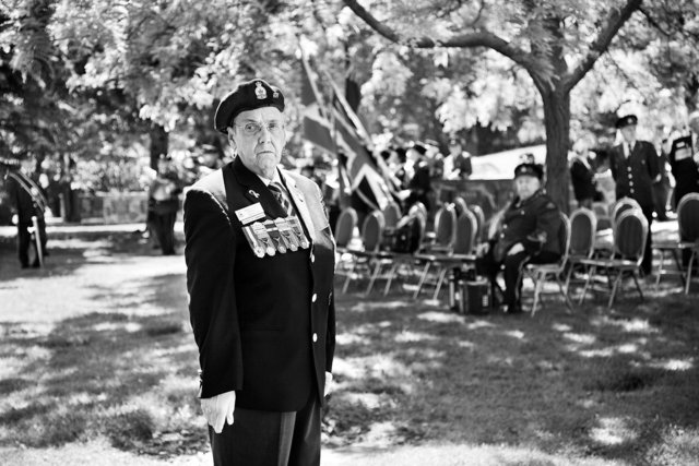 D-Day Ceremony, St. John's Norway Cemetery