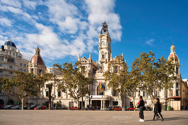Valencia, Plaza del Ayuntamiento