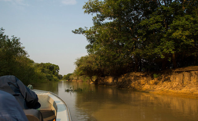 Small river channel