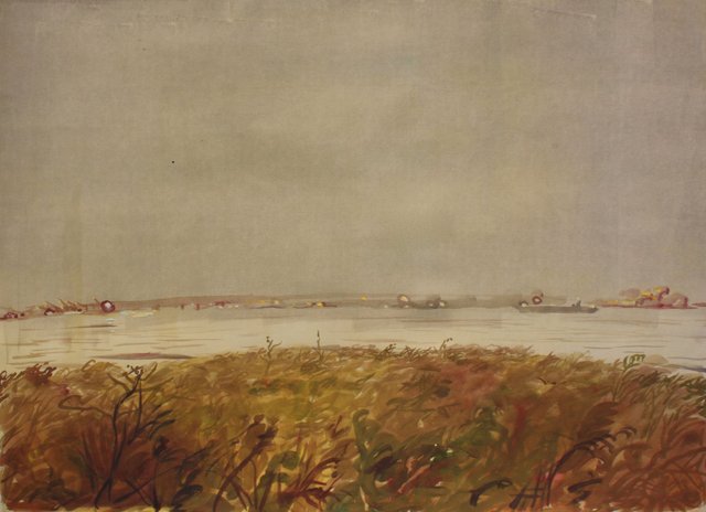 Misty Afternoon 22 x 29"